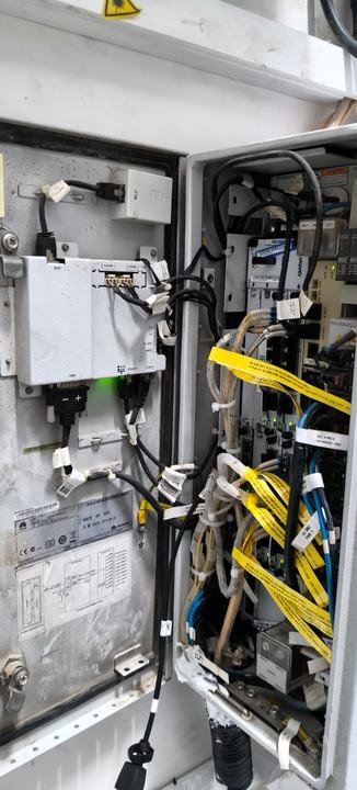 Fiber cabinet installation