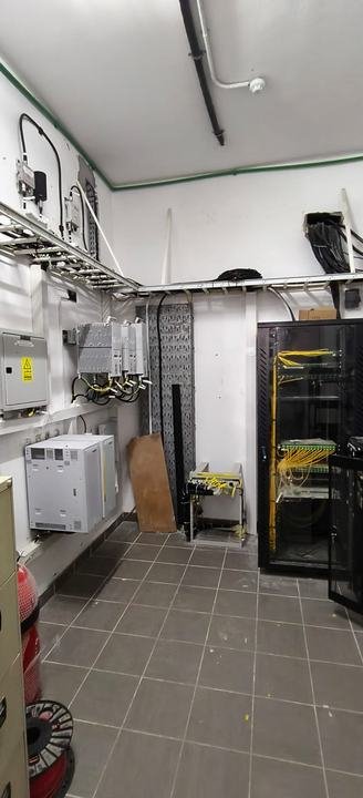 GSM and telecom equipment room