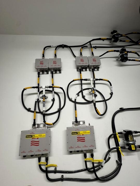 Etisalat quadplexers and splitters